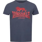 Lonsdale T-Shirt bleu marine / rouge