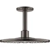 GROHE Kopfbr RAINSHOWER SMARTACTIVE 310 Sortie de plafond 142mm hard graphite (2 Types de jets, 25 l/min)