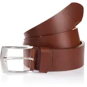 Tom Tailor Ceinture 'ANDREW' marron