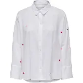 ONLY Chemisier 'ONLNEW LINA GRACE' bleu marine / rose / rouge / blanc