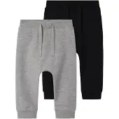 Name it Pantalon gris chiné / noir