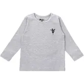 Baby Sweets T-Shirt 'Fairy' gris chiné / noir