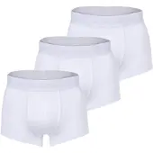 Marc O'Polo Boxers 'Essentials' gris clair / blanc