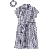 Next Robe bleu marine / blanc