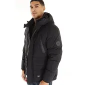 Closure London Veste d'expédition Longue Homme noir