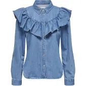 ONLY Chemisier 'Indigo' bleu denim