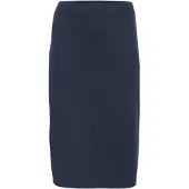 KAFFE CURVE Jupe 'KC Jenna' marine