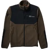Halo Veste en polaire marron / noir / blanc