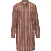 LASCANA Chemise de nuit brocart / rose / noir / blanc