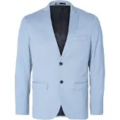 Selected Cedric Structure Slim Fit Blazer Bleu 48 Homme
