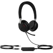 Yealink Casque YLNUH38DUALTEAMS UH38 Teams avec port USB-A, noir