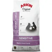 Arion Original Sensitive Adult Medium Lamb Rice 12 kg