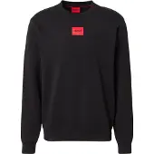 HUGO Sweat-shirt 'Diragol212' rouge / noir