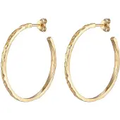 Elli Boucles d'oreilles 'Kreis' or