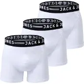 Jack & Jones Boxers 'Sense' noir / blanc