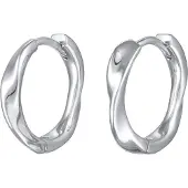 Elli Boucles d'oreilles 'Twisted' argent