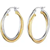 Elli Boucles d'oreilles or / argent