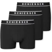 Schiesser Boxers noir / blanc