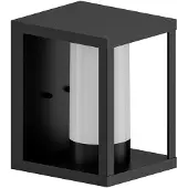 Calex Lampe d'extérieur intelligente Link Wall 21 cm - noir