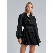 BWLDR Robe 'Jai' noir