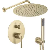 REA Kit De Douche Encastré Argon Gold Brush + Box