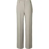 Selected Pantalon à plis 'SLFRita' greige