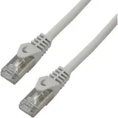 MCL Eco - Cordon de raccordement - RJ-45 (M) pour RJ-45 (M) - 5 m - paire torsadée écrantée (F/UTP) - CAT 6 - moulé - gris