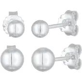 Elli Boucles d'oreilles argent
