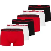 HUGO Boxers rouge / noir / blanc