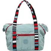 Mindesa Sac à bandoulière bleu denim / rouge / noir / blanc