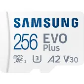 Samsung EVO Plus 256 Go microSDXC + Adaptateur SD