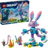 LEGO DREAMZzz Izzie et Bunchurro le Lapin Gamer 71490 252 Pièces 7+ Ans
