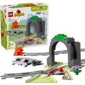 LEGO DUPLO Ensemble d'extension Tunnel et rails de chemin de fer 10425