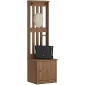 vidaXL Portemanteau SANDNES 45x40x159,5 cm bois massif pin