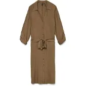Vero Moda Robe-chemise 'Linn' marron
