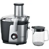 Bosch Extracteur de jus centrifuge MES4010, 1200 W, noir et argent.