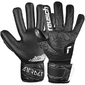 Reusch Gants de sport 'Attrakt Gold NC Finger Support' noir / blanc