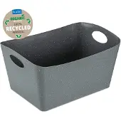 Koziol Boîte de Rangement Koziol Recycled Boxxx L 15 litres Grey