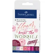 Faber-Castell Fabercastell Pitt 8 Creativ Lettering Case Multicolore