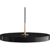 UMAGE Asteria Plus Suspension (Éclairage Professionnel) Black | Brass | Medium