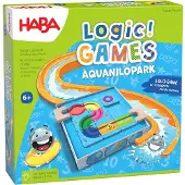Haba Logic! Games Aquanilopark Board Game Bleu Enfants