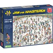 Jan van Haasteren Puzzle - Skateboarding in the Bowl, 2000pcs.
