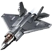 Sluban Stealth Aircraft Metal, version métallisée J-35S M38-B1186