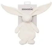 Moonie Sensory Bunny jouet en peluche Cream 1 pcs