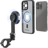 Telesin Handlebar Mount For Iphone 15 Pro Argenté