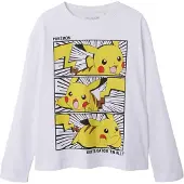 TWO SOON T-Shirt 'Pokémon' jaune / rouge / noir / blanc
