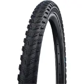 Schwalbe 2 pneus Marathon 365, dimensions 40-622, avec protection GreenGuard et réflecteurs, pour chambre à air, équivalent à 28x1,50
