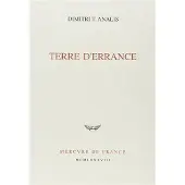 Mercure de france Terre d'errance