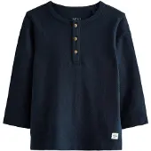 Next T-Shirt bleu marine / blanc