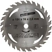 Wolfcraft 1 lame de scie circulaire HM, 28 dents ø184mm
